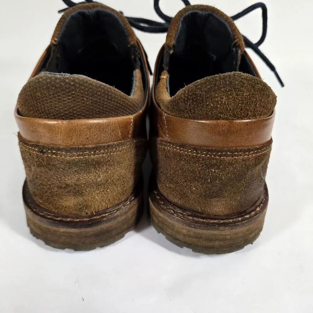 Bull‎ Boxer Men's Size 41 US Size 8 Brandyn Brown Leather Derby Shoes